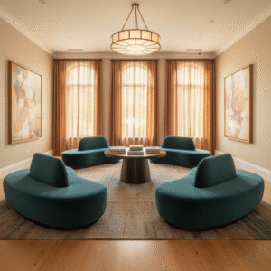 A beautiful set of furniture